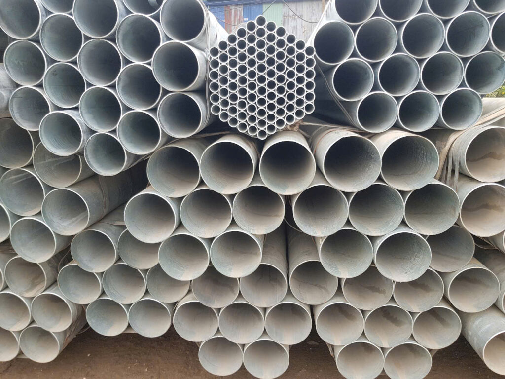 Thép ống mạ kẽm nhúng nóng F 26,65 x 2,1